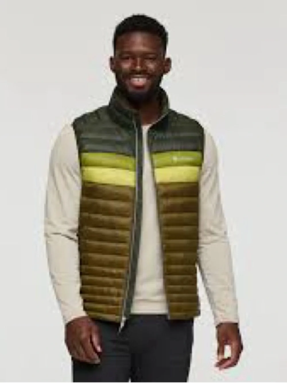 Cotopaxi Furgo down vest Large Woods and Live Oak like new